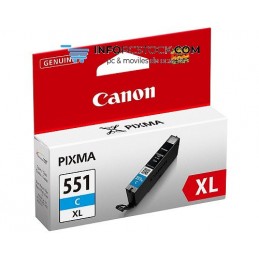 TINTA CANON CLI551XL CIAN Canon 6444B001