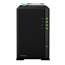 NAS SYNOLOGY DS218PLAY DISKSTATION 2 BAY CPU 1,4 GHZ 4 NUCLEOS Synology DS218Play