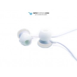 AURICULARES GEMBIRD EAR IN LACASITOS BLANCOS ALAMBRICO Gembird MHP-EP-001-W