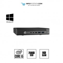 HP Prodesk 600 G2 Desktop mini / Intel Core i5 6500T 2,50 GHz / SDD 256GB / Ram 8 GB HP N5F41AV